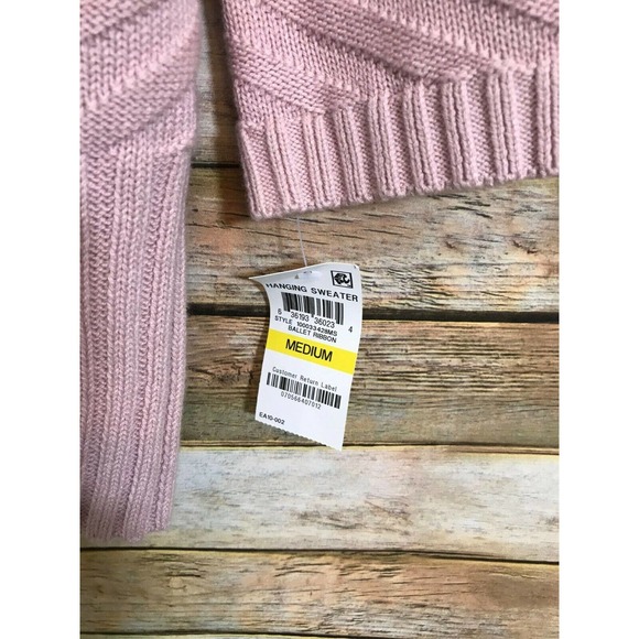 Charter Club Ballet Ribbon Mock Neck Sweater NWT - Picture 4 of 5